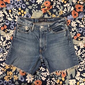 Abercrombie & Fitch Denim with Leather Patch